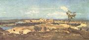 Jean Baptiste Camille  Corot Avignon (mk11) Germany oil painting reproduction